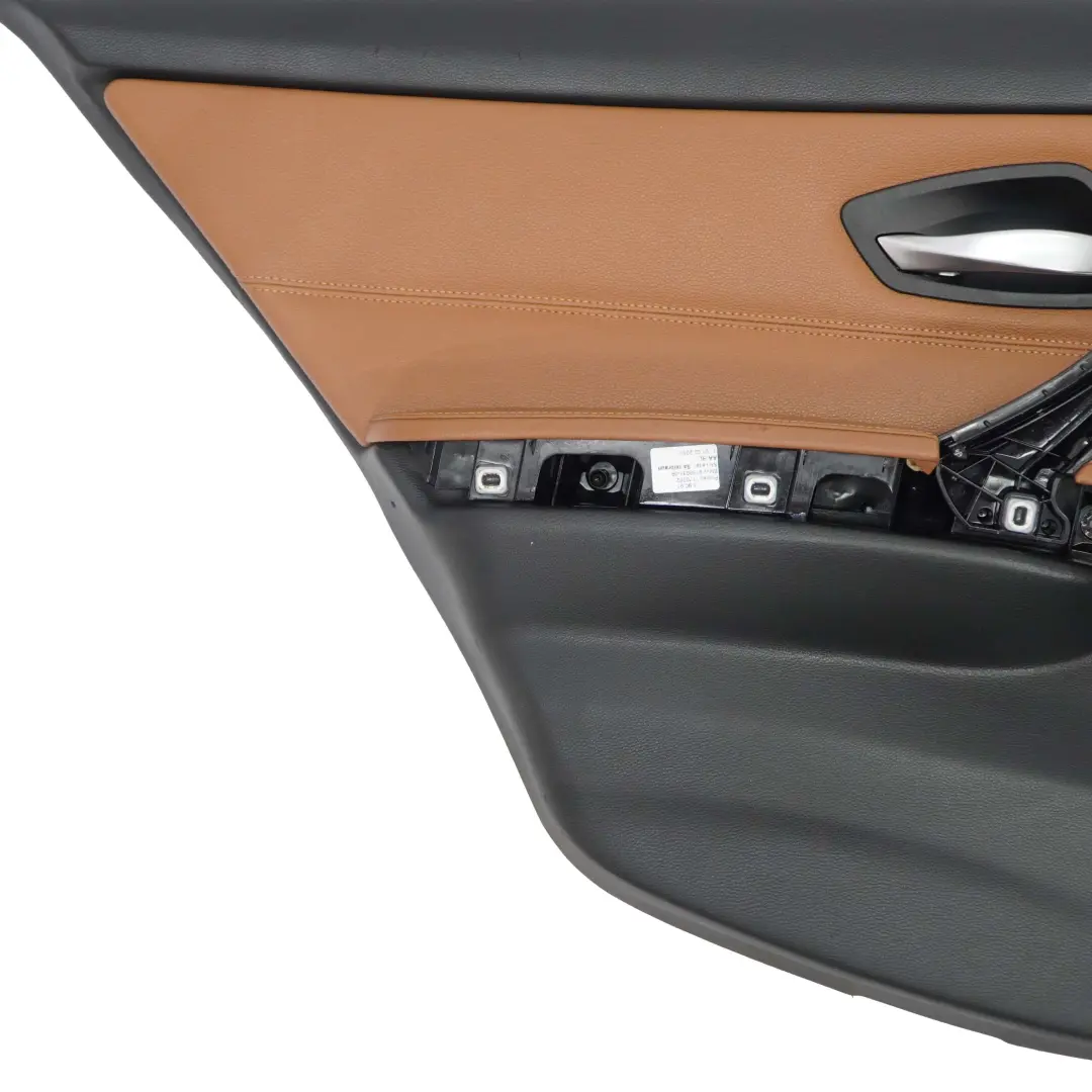BMW E90 LCI Pannello Copertura Posteriore SX Pelle Dakota Marrone Scuro - SKU 9167913 - Numero di parte 9167913