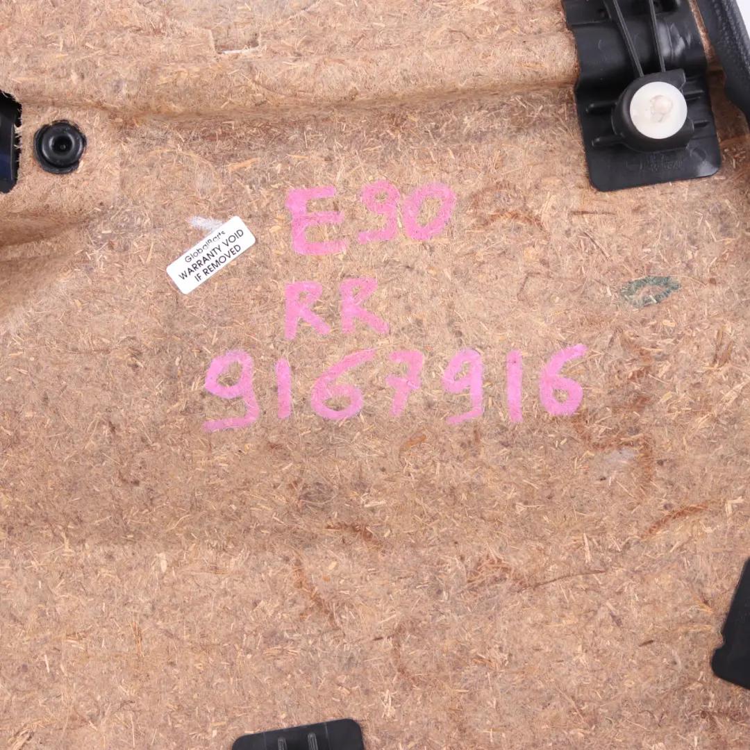 Door Card Rear Right Panel O/S Leather Dakota Red Brown to BMW E90 LCI with Part number 9167916 BMW E90 LCI Door Card Rear Right Panel O/S Leather Dakota Red Brown - SKU 9167916 - Part number 9167916