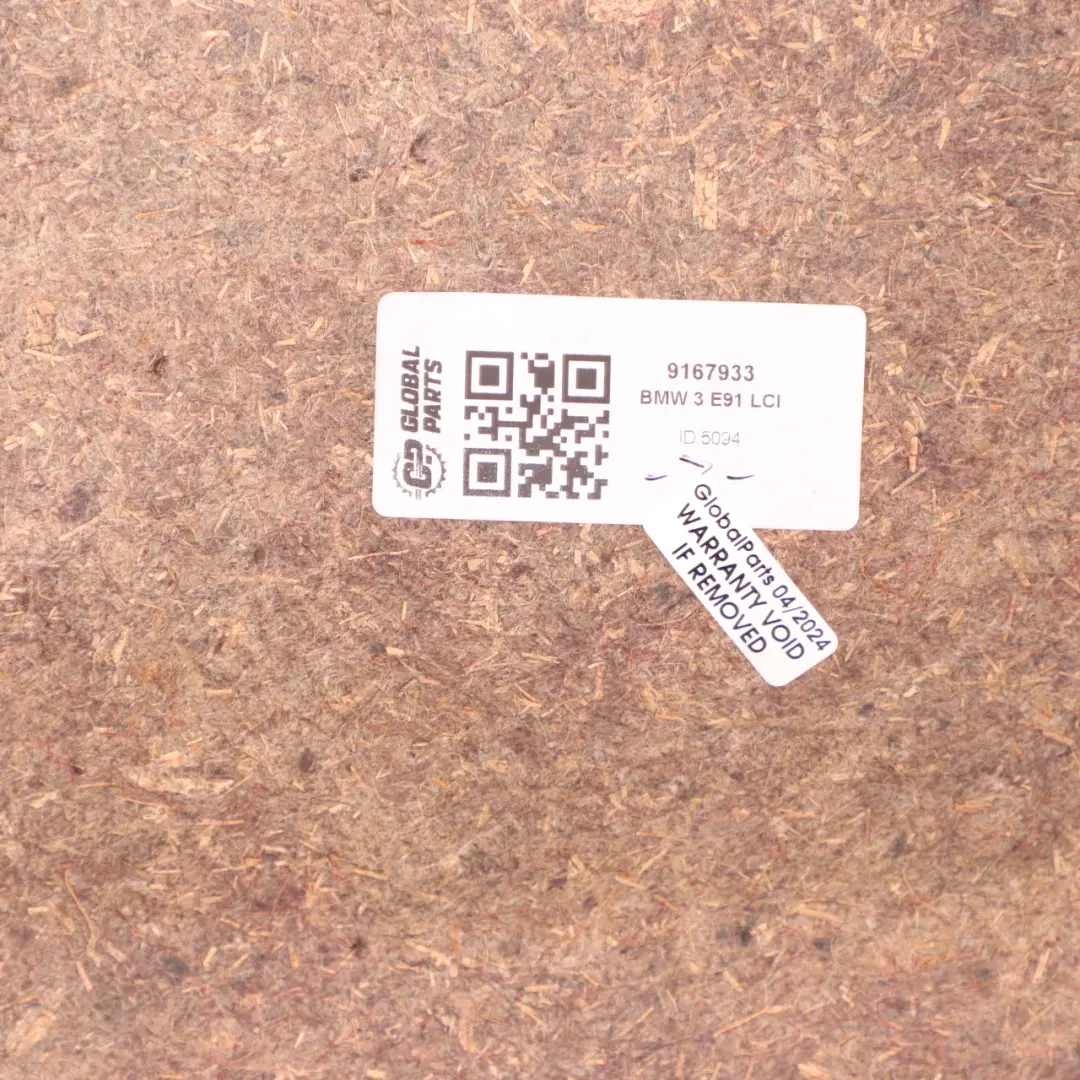 Door Card Lining Rear Left N/S Leather Dakota Saddle Brown to BMW E91 LCI with Part number 9167933 BMW E91 LCI Door Card Lining Rear Left N/S Leather Dakota Saddle Brown - SKU 9167933 - Part number 9167933