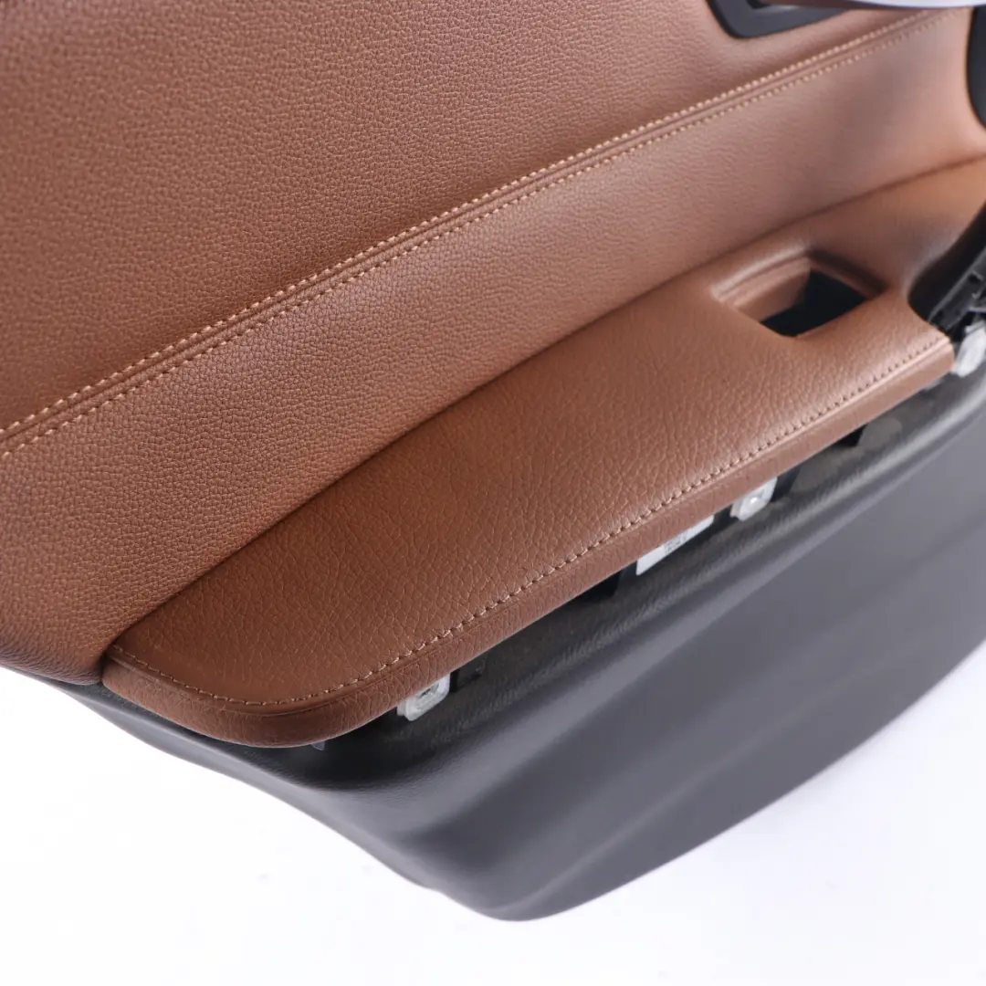 Door Card Lining Rear Left N/S Leather Dakota Saddle Brown to BMW E91 LCI with Part number 9167933 BMW E91 LCI Door Card Lining Rear Left N/S Leather Dakota Saddle Brown - SKU 9167933 - Part number 9167933