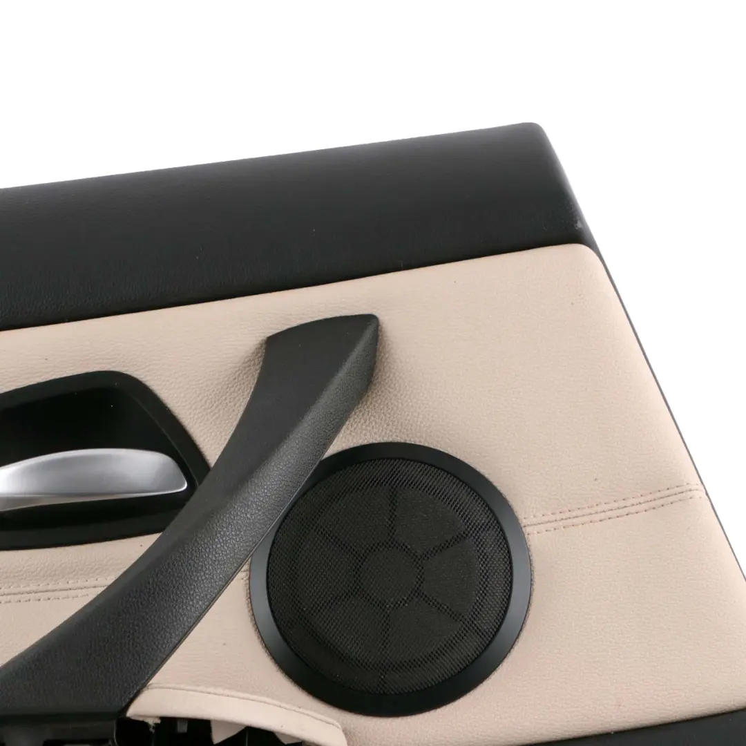 BMW 3 E90 E91 LCI Rear Left Door Card Panel N/S Leather Dakota Oyster - SKU 9167951 - Part number 9167951