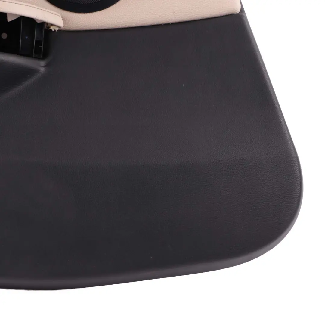 BMW 3 E90 E91 LCI Rear Left Door Card Panel N/S Leather Dakota Oyster - SKU 9167951 - Part number 9167951