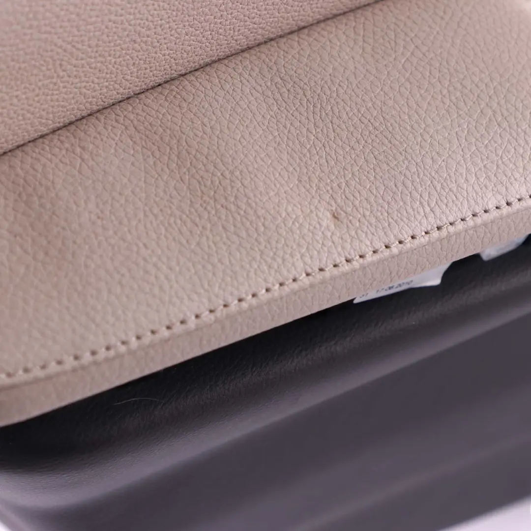 BMW 3 E90 E91 LCI Rear Left Door Card Panel N/S Leather Dakota Oyster - SKU 9167951 - Part number 9167951