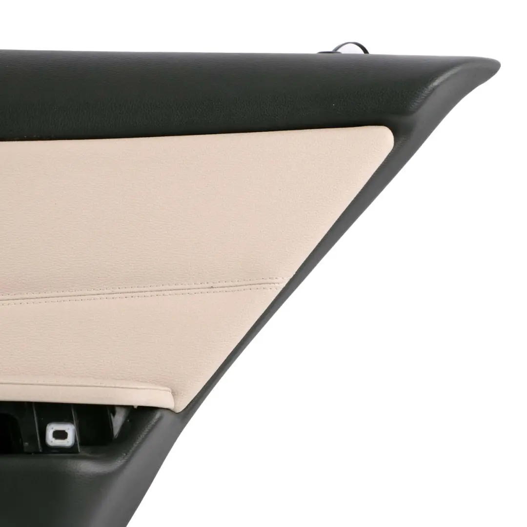 Right Door Card Panel O/S Leather Dakota Oyster to BMW 3 E90 E91 LCI Rear with Part number 9167952 BMW 3 E90 E91 LCI Rear Right Door Card Panel O/S Leather Dakota Oyster - SKU 9167952 - Part number 9167952