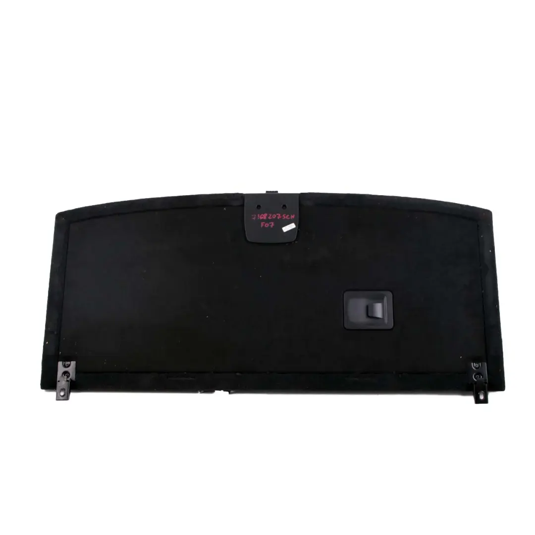 BMW F07 GT Boot Trunk Floor Rear Storage Trim Panel Cover Carpet - SKU 9168207 - Part number 9168207