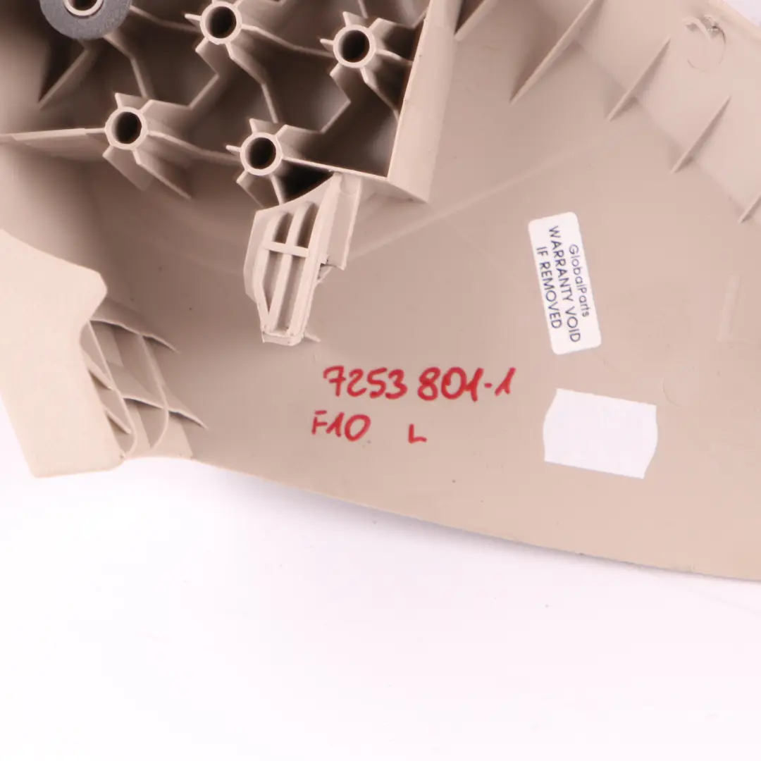  Vordersitzabdeckung BMW F10 F11 Trim Außen Vorne Links Oyster 7230533 - SKU 9168217 - Teilenummer 9168217