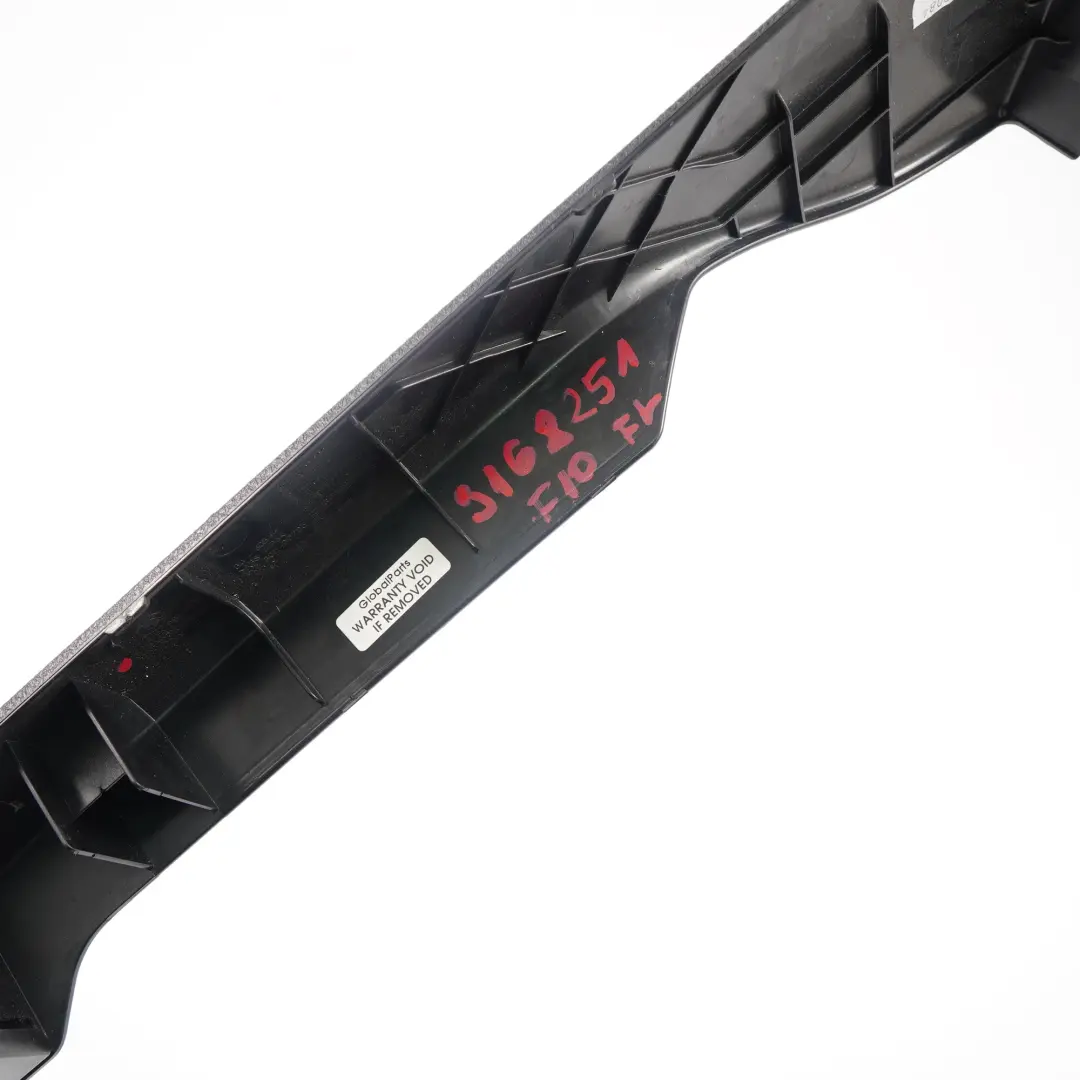  Front Seat Cover BMW F01 F10 F11 Upper Rail Trim Left N/S Black - SKU 9168251 - Part number 9168251