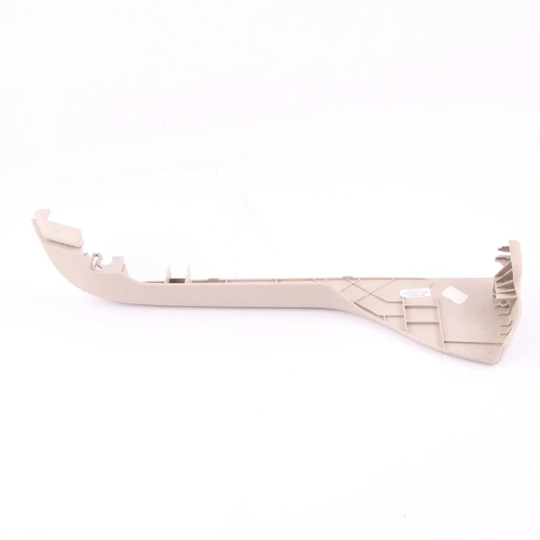 Finisher Upper Rail Exterior Left N/S Oyster to BMW F01 F10 F11 Cover Seat with Part number 9168257 BMW F01 F10 F11 Cover Seat Finisher Upper Rail Exterior Left N/S Oyster - SKU 9168257 - Part number 9168257