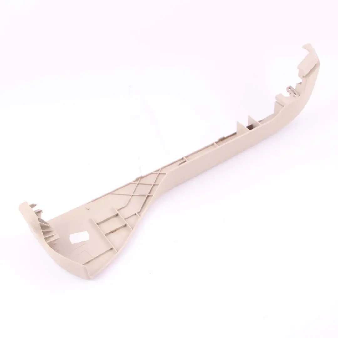 Finisher Upper Rail Exterior Right O/S Oyster to BMW F01 F10 F11 Cover Seat with Part number 9168258 BMW F01 F10 F11 Cover Seat Finisher Upper Rail Exterior Right O/S Oyster - SKU 9168258 - Part number 9168258