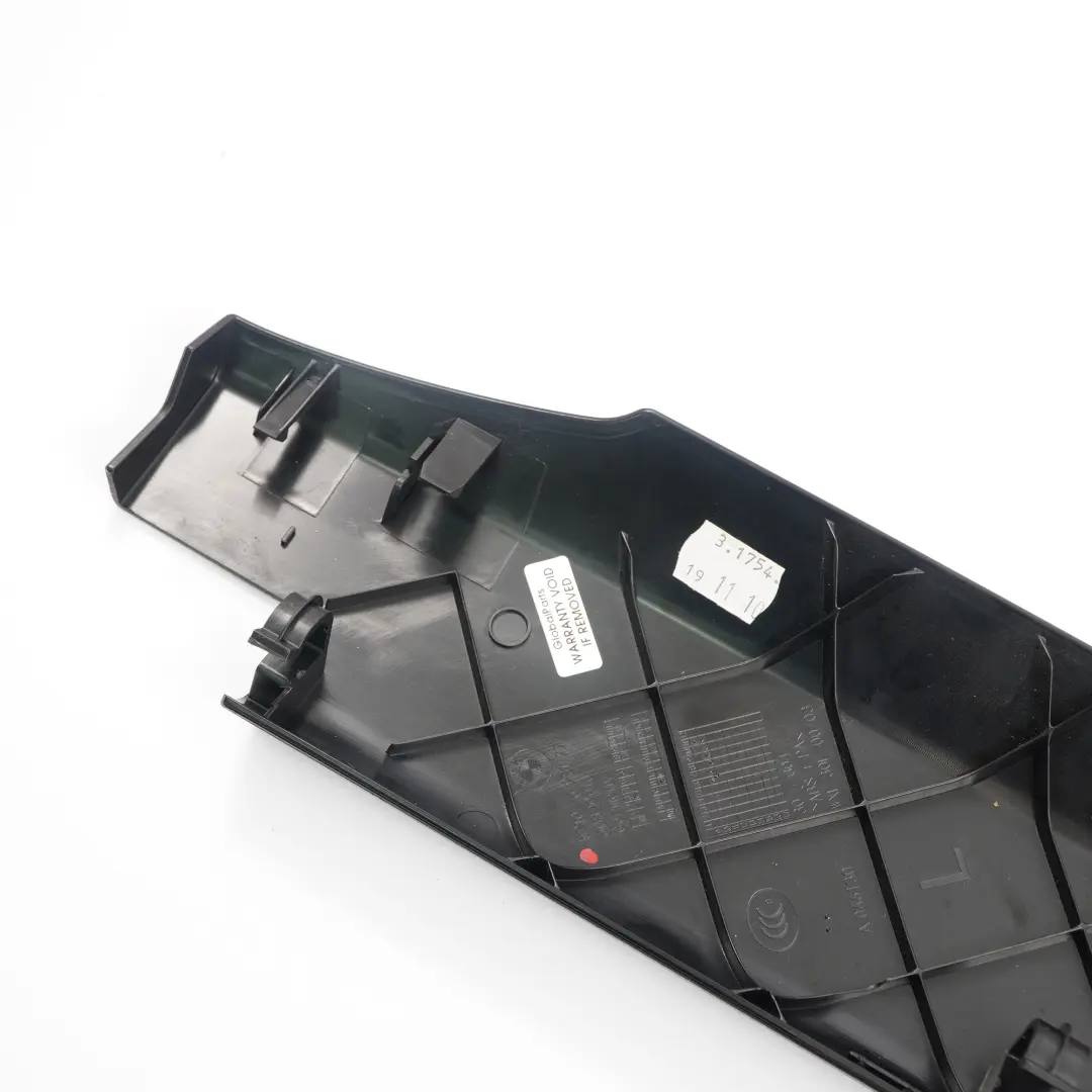 Front Seat Cover BMW F01 F10 F11 LCI Finisher Upper Rail Trim Left N/S 6981777 to with Part number 9168265 Front Seat Cover BMW F01 F10 F11 LCI Finisher Upper Rail Trim Left N/S 6981777 - SKU 9168265 - Part number 9168265