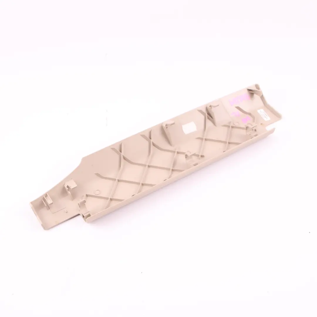 Trim BMW F01 F10 F11 Finisher Upper Rail Trim Oyster Front Left N/S to Seat with Part number 9168269 Seat Trim BMW F01 F10 F11 Finisher Upper Rail Trim Oyster Front Left N/S - SKU 9168269 - Part number 9168269