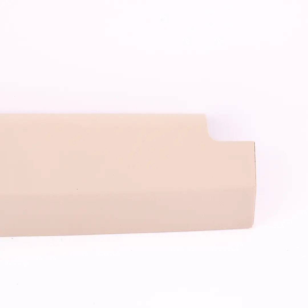 Trim BMW F01 F10 F11 Finisher Upper Rail Trim Oyster Front Left N/S to Seat with Part number 9168269 Seat Trim BMW F01 F10 F11 Finisher Upper Rail Trim Oyster Front Left N/S - SKU 9168269 - Part number 9168269