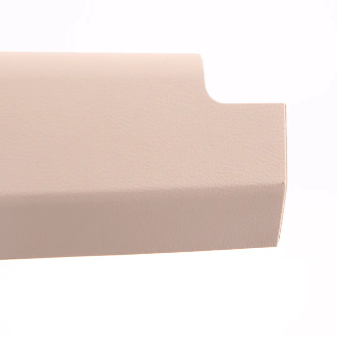 Trim BMW F01 F10 F11 Finisher Upper Rail Trim Oyster Front Left N/S to Seat with Part number 9168269 Seat Trim BMW F01 F10 F11 Finisher Upper Rail Trim Oyster Front Left N/S - SKU 9168269 - Part number 9168269