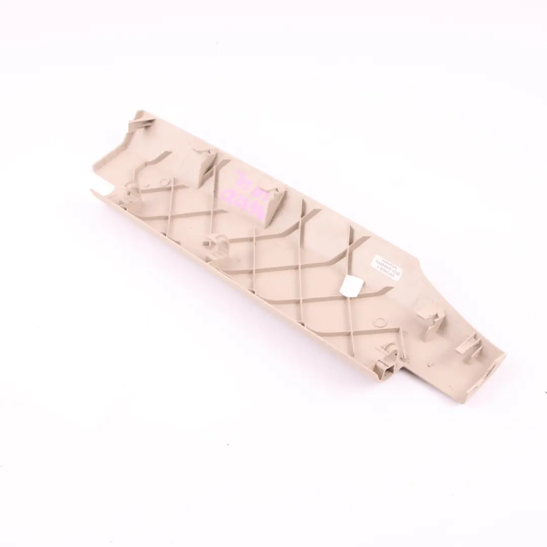 Osłona Górna Szyny Fotela Prawy Przód Beż Oyster do BMW F01 F10 F11 o numerze 9168270 BMW F01 F10 F11 Osłona Górna Szyny Fotela Prawy Przód Beż Oyster - SKU 9168270 - Numer Części 9168270