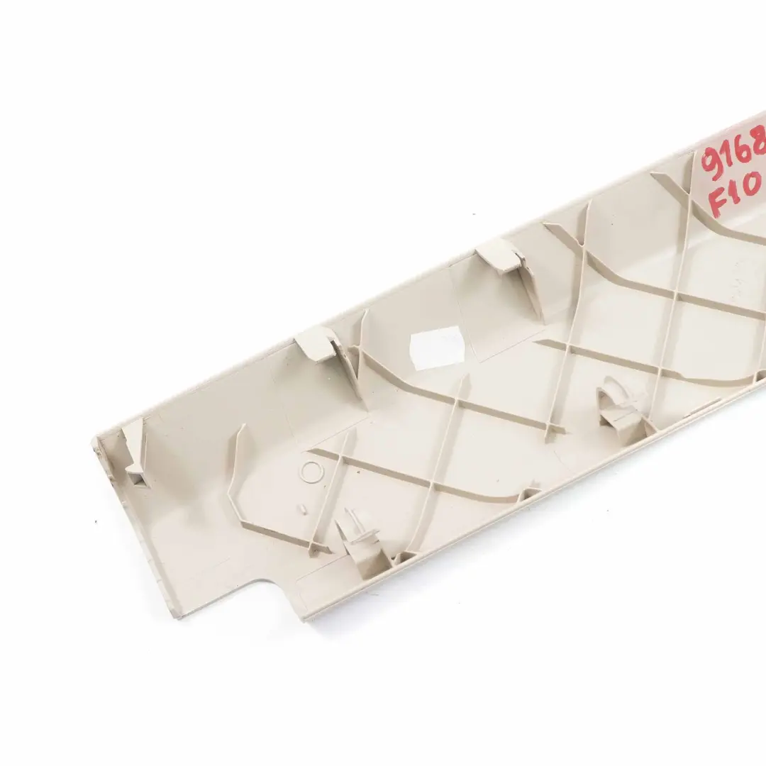 Blende Oberschiene Sitz Vorn Rechts Venetobeige für BMW F01 F10 F11 mit Teilenummer 9168274 BMW F01 F10 F11 Blende Oberschiene Sitz Vorn Rechts Venetobeige - SKU 9168274 - Teilenummer 9168274