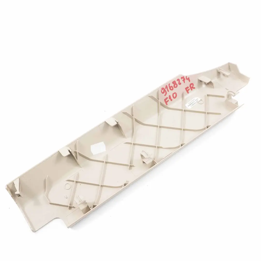 Blende Oberschiene Sitz Vorn Rechts Venetobeige für BMW F01 F10 F11 mit Teilenummer 9168274 BMW F01 F10 F11 Blende Oberschiene Sitz Vorn Rechts Venetobeige - SKU 9168274 - Teilenummer 9168274