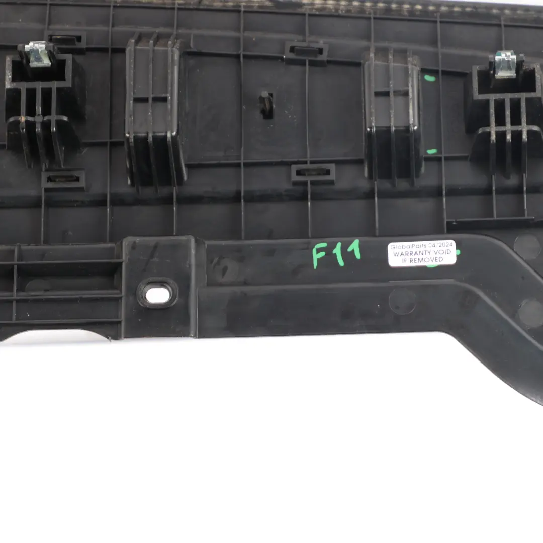 Boot Trunk Edge Sill Trim Panel Covering Strip to BMW F11 Touring with Part number 9168501 BMW F11 Touring Boot Trunk Edge Sill Trim Panel Covering Strip - SKU 9168470 - Part number 9168501