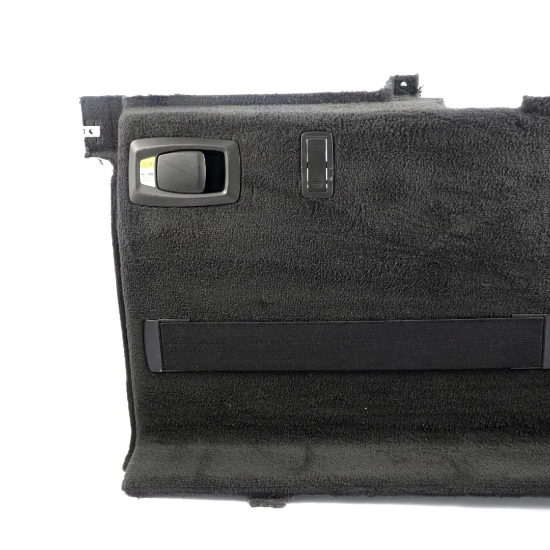 Pannello BMW F11 Touring Boot Trunk Sinistra Copertura Laterale Nero per con numero di parte 9168495 Pannello BMW F11 Touring Boot Trunk Sinistra Copertura Laterale Nero - SKU 9168495-1 - Numero di parte 9168495