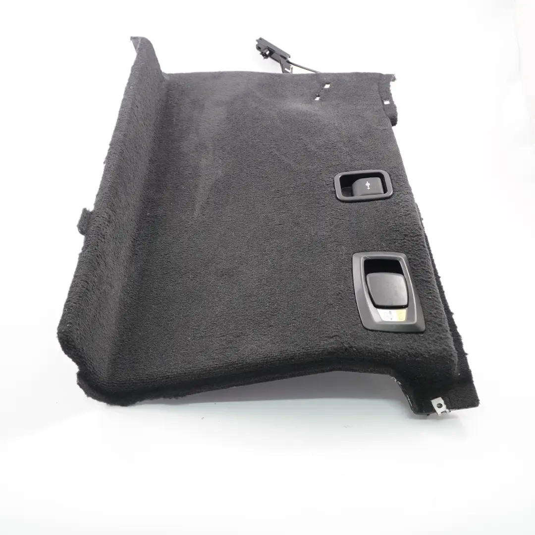  Trim Panel BMW F11 Touring Boot Trunk Right O/S Lateral Cover Black - SKU 9168496-1 - Part number 9168496