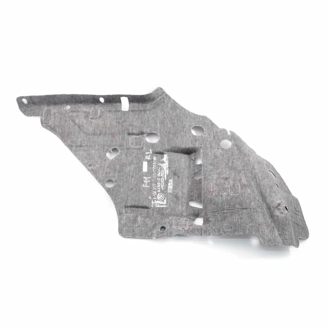 BMW F11 Touring Seitenverkleidung Hinten Links Isolierung Abdeckplatte - SKU 9168517 - Teilenummer 9168517