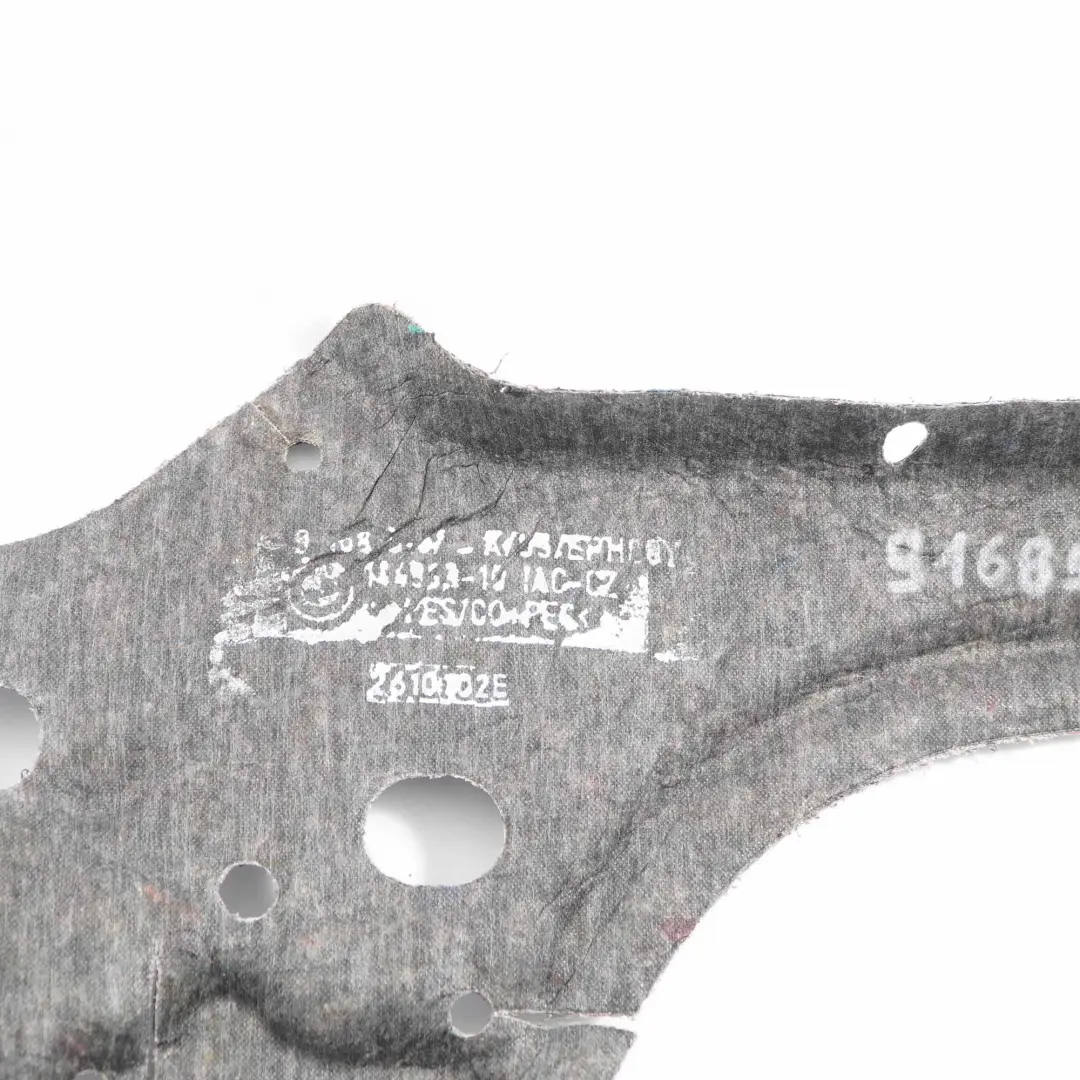 BMW F11 Touring Seitenverkleidung Hinten Rechts Isolierung Abdeckplatte - SKU 9168518 - Teilenummer 9168518