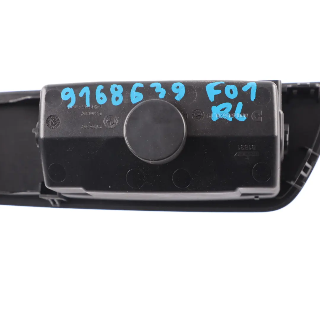 Window Switch Rear Left N/S Door Card Trim Ashtray Tray Black to BMW F01 with Part number 9168639 BMW F01 Window Switch Rear Left N/S Door Card Trim Ashtray Tray Black - SKU 9168639 - Part number 9168639