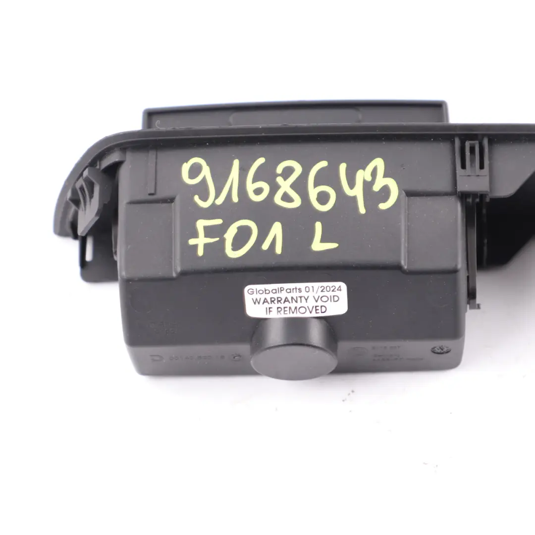 Window Switch Rear Left N/S Door Card Trim Ashtray Black to BMW F01 F02 with Part number 9168643 BMW F01 F02 Window Switch Rear Left N/S Door Card Trim Ashtray Black - SKU 9168643-1 - Part number 9168643