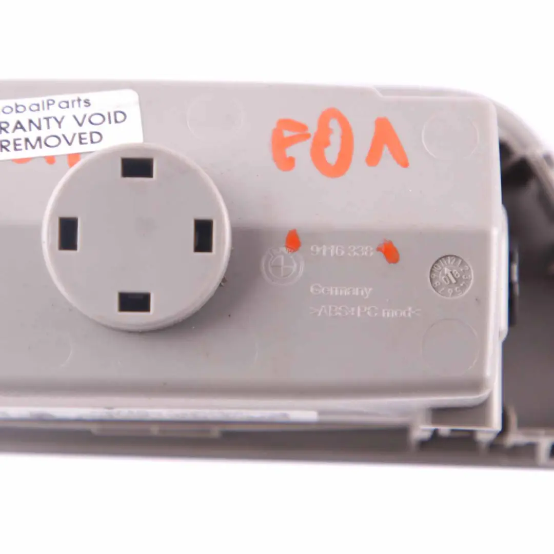 Interruptor Elevalunas Trasero Derecho Puerta Cenicero Gris para BMW F01 F02 con número de pieza 9168644 BMW F01 F02 Interruptor Elevalunas Trasero Derecho Puerta Cenicero Gris - SKU 9168644 - Número de pieza 9168644