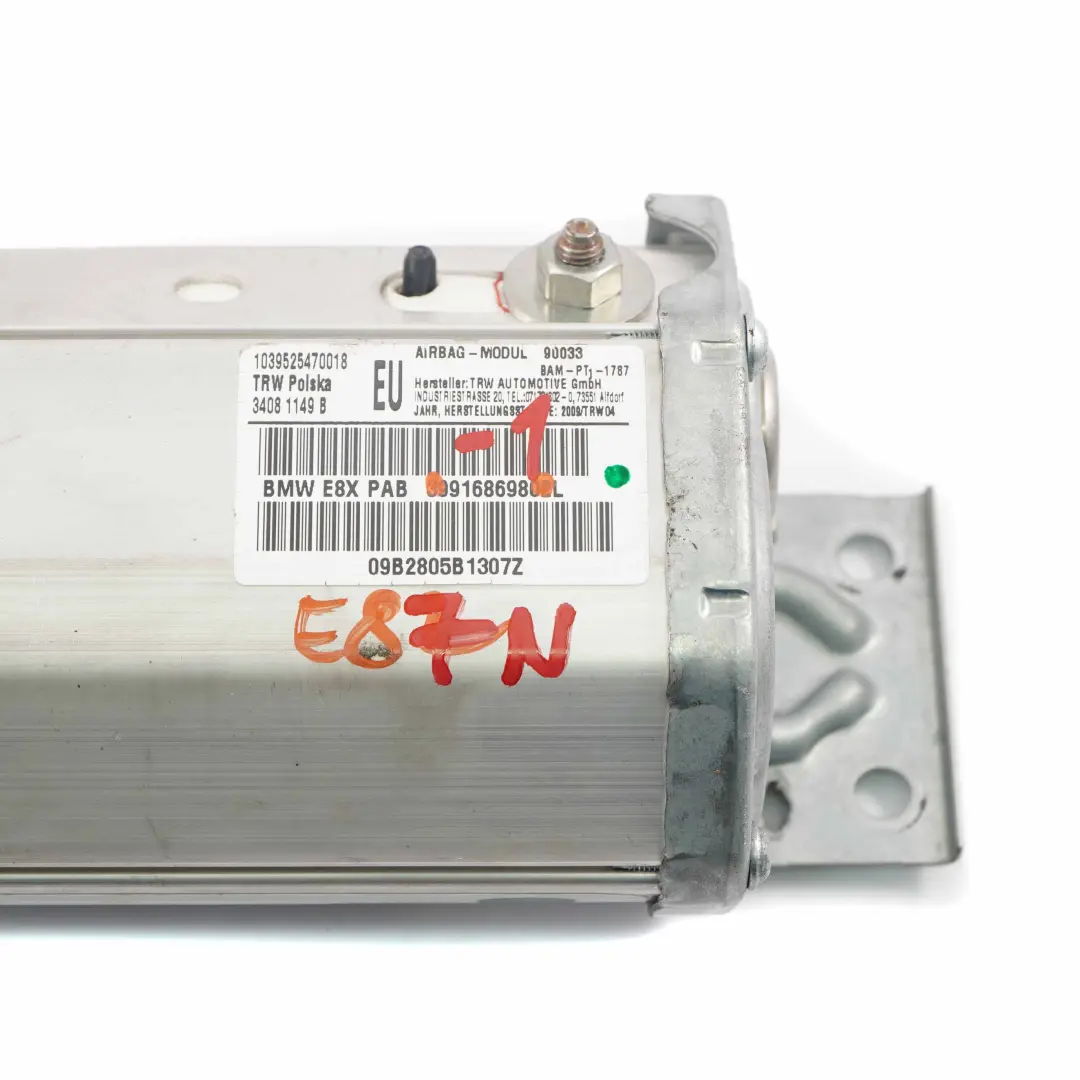 Poduszka Powietrzna Pasażera Airbag do BMW E81 E87 LCI o numerze 9168698 BMW E81 E87 LCI Poduszka Powietrzna Pasażera Airbag - SKU 9168698-1 - Numer Części 9168698