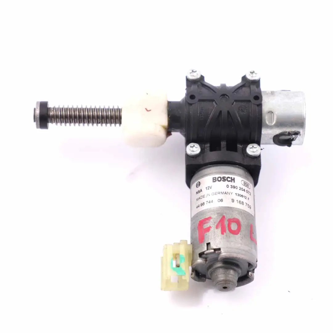 Sitz motor BMW F10 F11 vorne links Verstellung Verstellantrieb Aktuator für mit Teilenummer 9168759 Sitz motor BMW F10 F11 vorne links Verstellung Verstellantrieb Aktuator - SKU 9168759 - Teilenummer 9168759