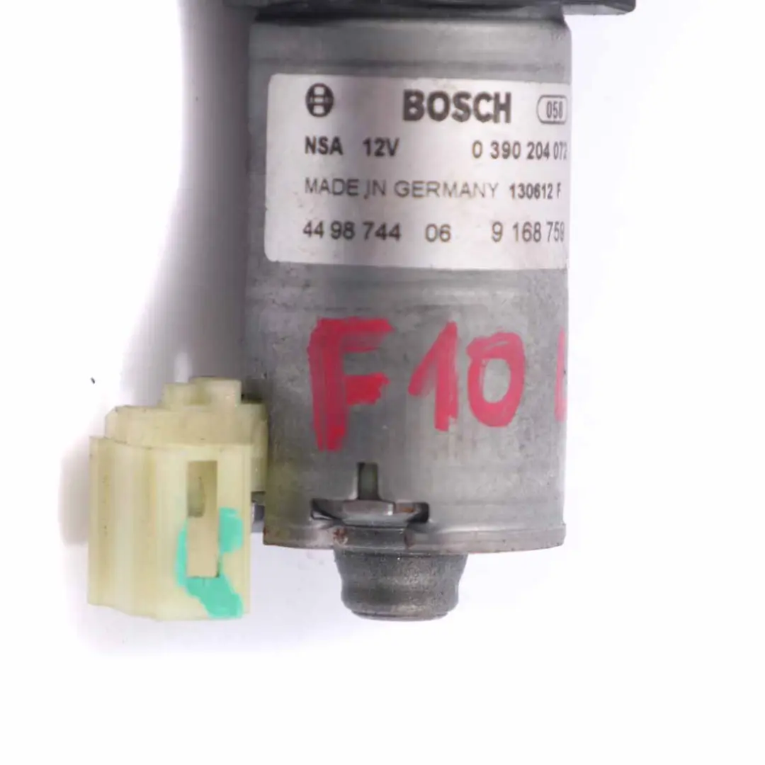  Moteur siège BMW F10 avant gauche Actionneur d'entraînement Adjustuster - SKU 9168759 - Numéro de pièce 9168759