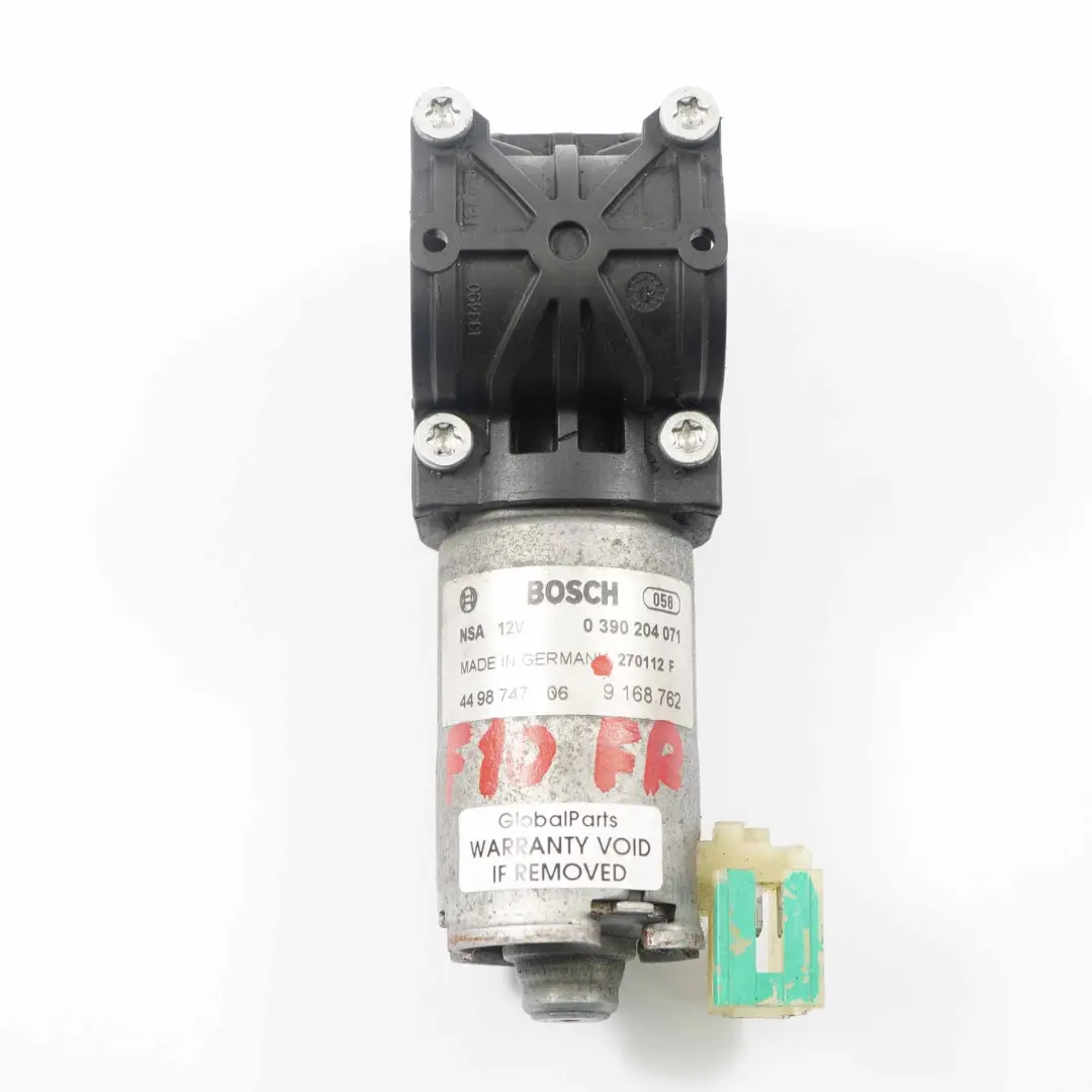 Actionneur Reglage Angle Moteur Siege Memoire Droite pour BMW X5 E70 F01 F10 à propos du numéro de pièce 9168762 BMW X5 E70 F01 F10 Actionneur Reglage Angle Moteur Siege Memoire Droite - SKU 9168762 - Numéro de pièce 9168762