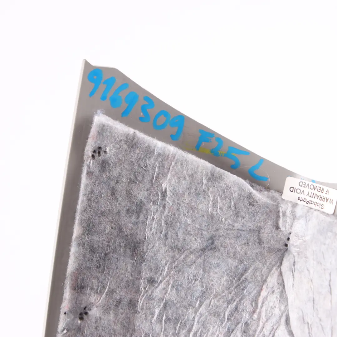 Rivestimento Pannello Colonna C Sinistro Grigio per BMW X3 F25 con numero di parte 9169309 BMW X3 F25 Rivestimento Pannello Colonna C Sinistro Grigio - SKU 9169309 - Numero di parte 9169309