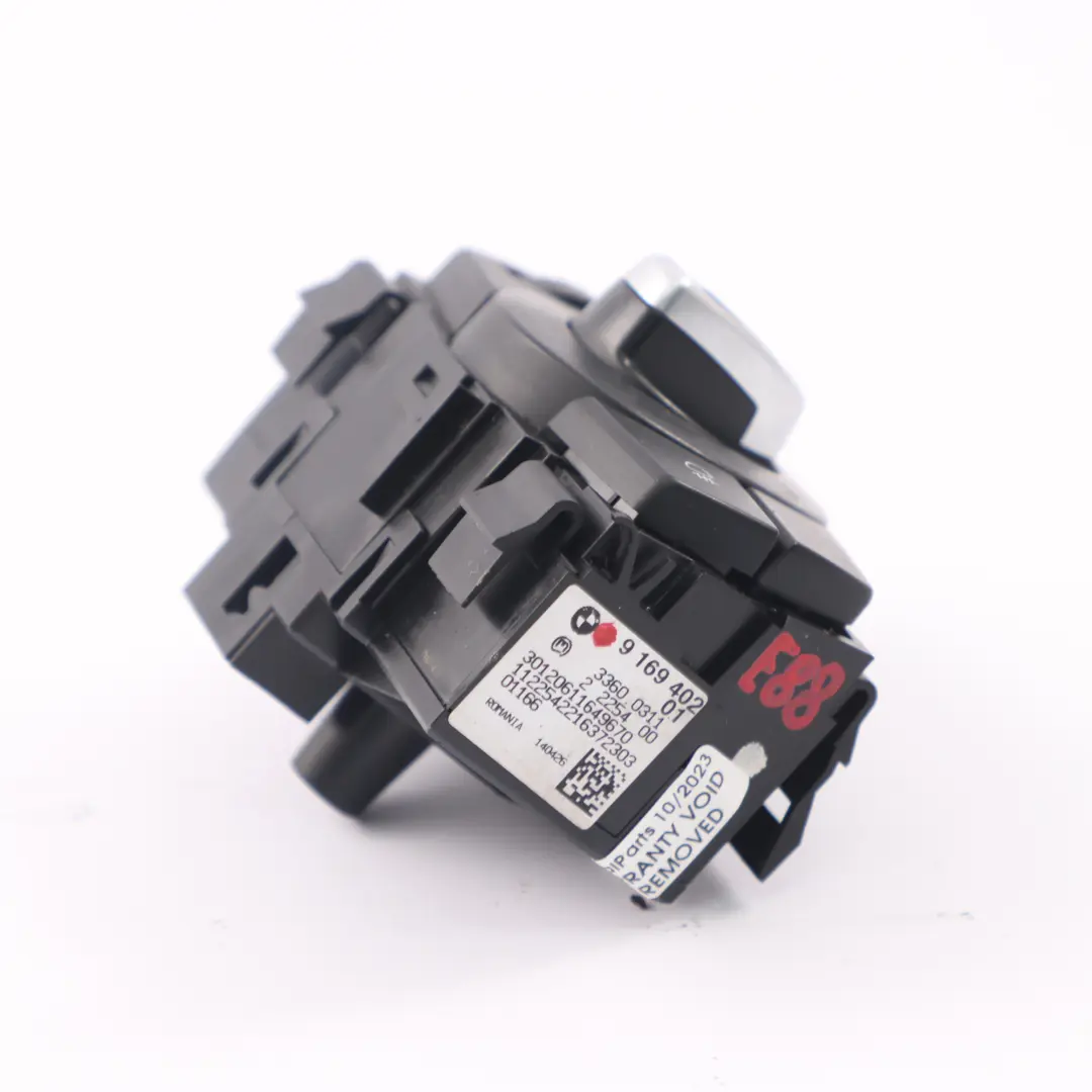 Headlight Switch BMW E82 E88 E90 E91 LCI Light Switch Control Panel to with Part number 9169402 Headlight Switch BMW E82 E88 E90 E91 LCI Light Switch Control Panel - SKU 9169402 - Part number 9169402