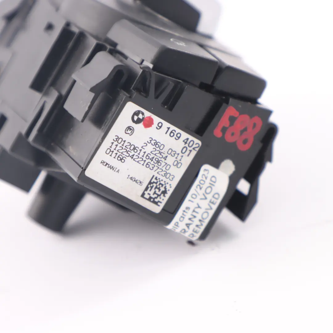 Interruptor faros BMW E82 E88 E90 E91 LCI Panel control interruptor luz para con número de pieza 9169402 Interruptor faros BMW E82 E88 E90 E91 LCI Panel control interruptor luz - SKU 9169402 - Número de pieza 9169402