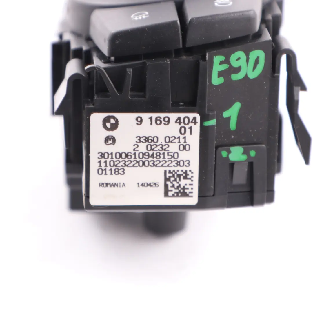 Light Control Element Switch Panel to BMW 1 3 Series E82 E88 E90N E91N LCI with Part number 9169404 BMW 1 3 Series E82 E88 E90N E91N LCI Light Control Element Switch Panel - SKU 9169404-1 - Part number 9169404