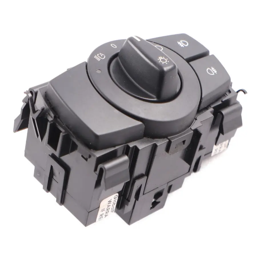 BMW 1 3 Series E82 E88 E90N E91N LCI Light Control Element Switch Panel - SKU 9169404-1 - Part number 9169404