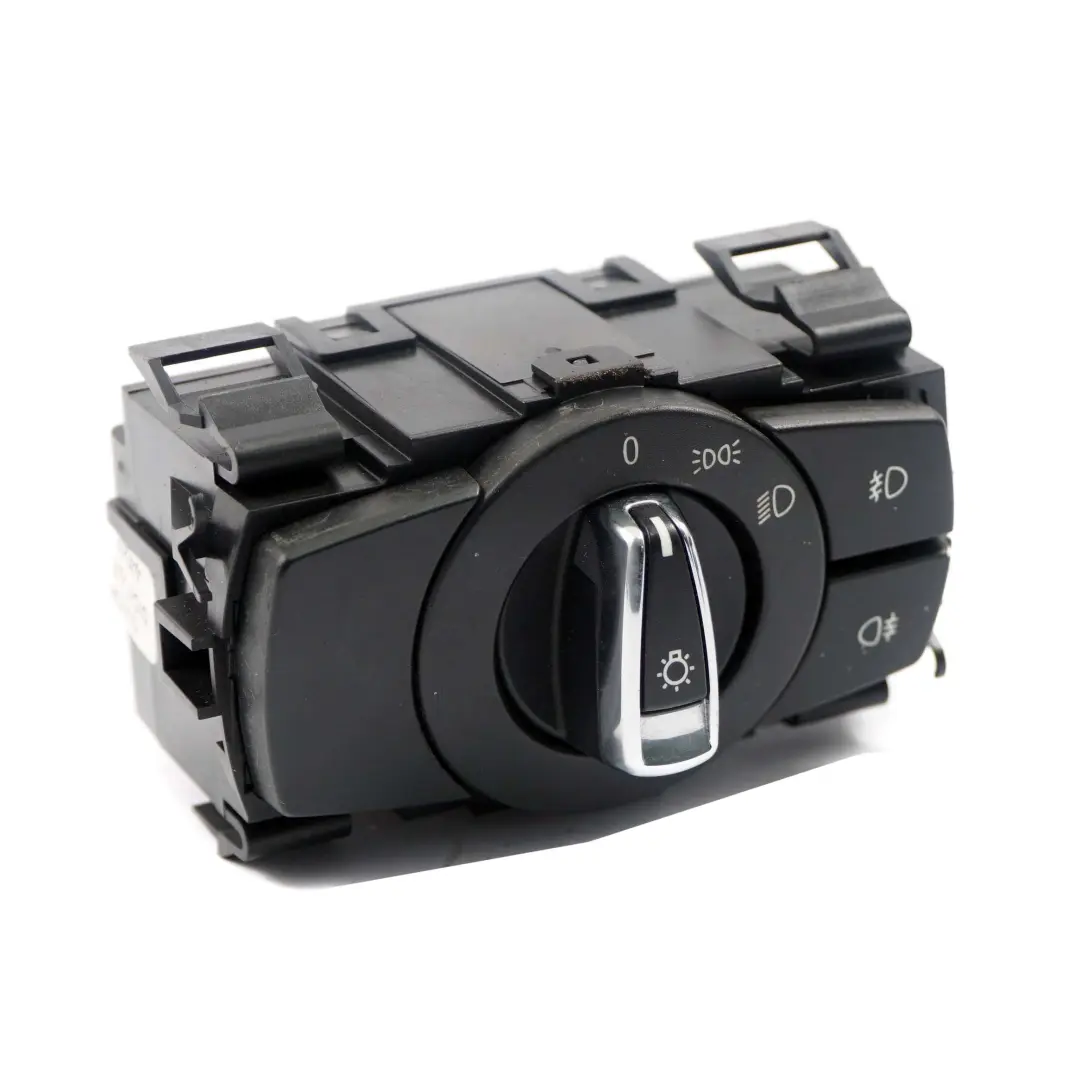 Faro Interruptor De Control De Luz Cromo para BMW E92 E93 con número de pieza 9169415 BMW E92 E93 Faro Interruptor De Control De Luz Cromo - SKU 9169415 - Número de pieza 9169415