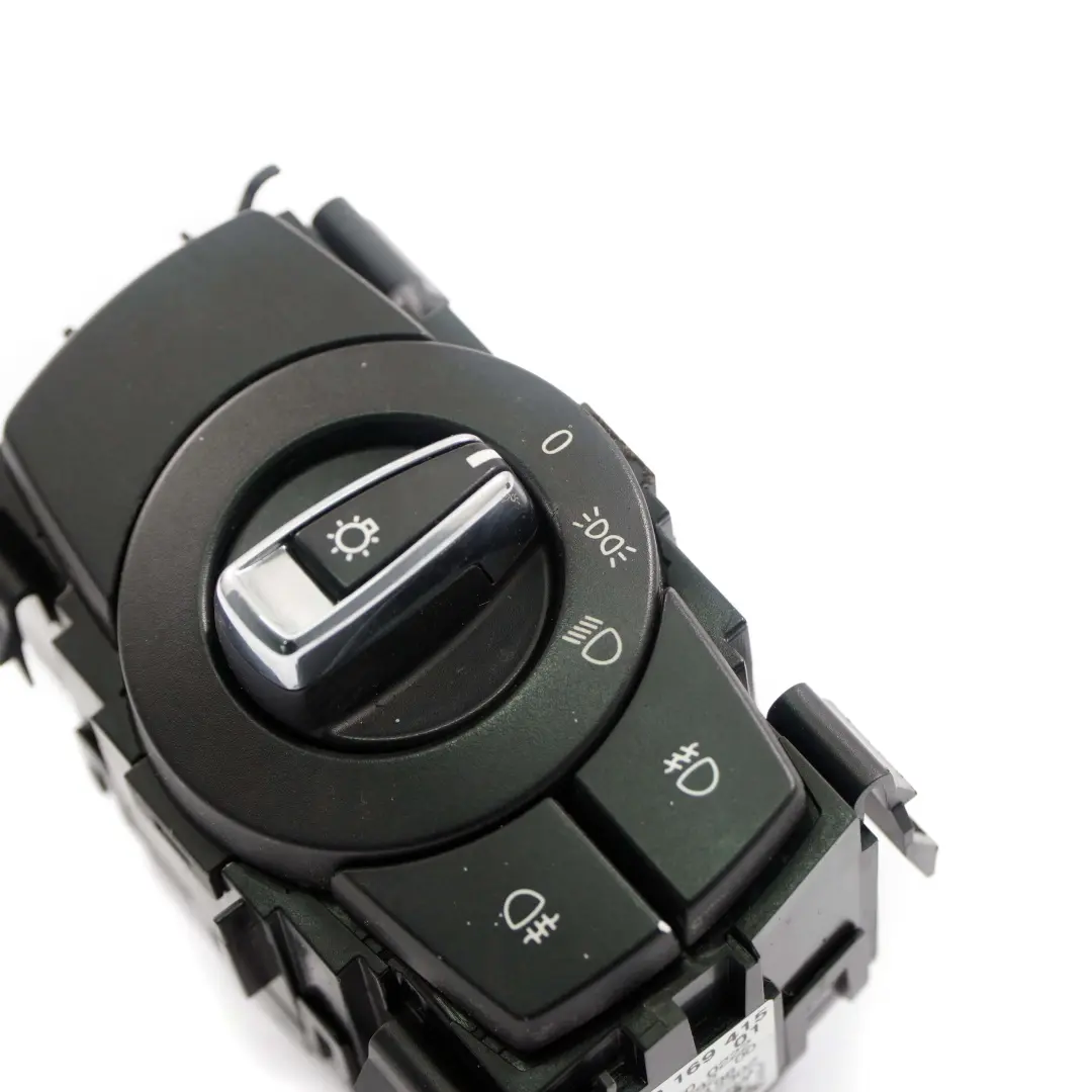 BMW 3 Series E92 E93 Headlamp Light Control Switch Chrome - SKU 9169415 - Part number 9169415