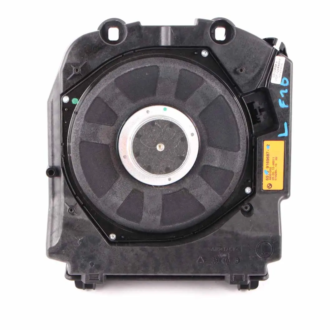 Central Speaker BMW F10 F11 Left N/S HiFi Subwoofer Bass Harman Kardon  - SKU 9169687 - Part number 9169687