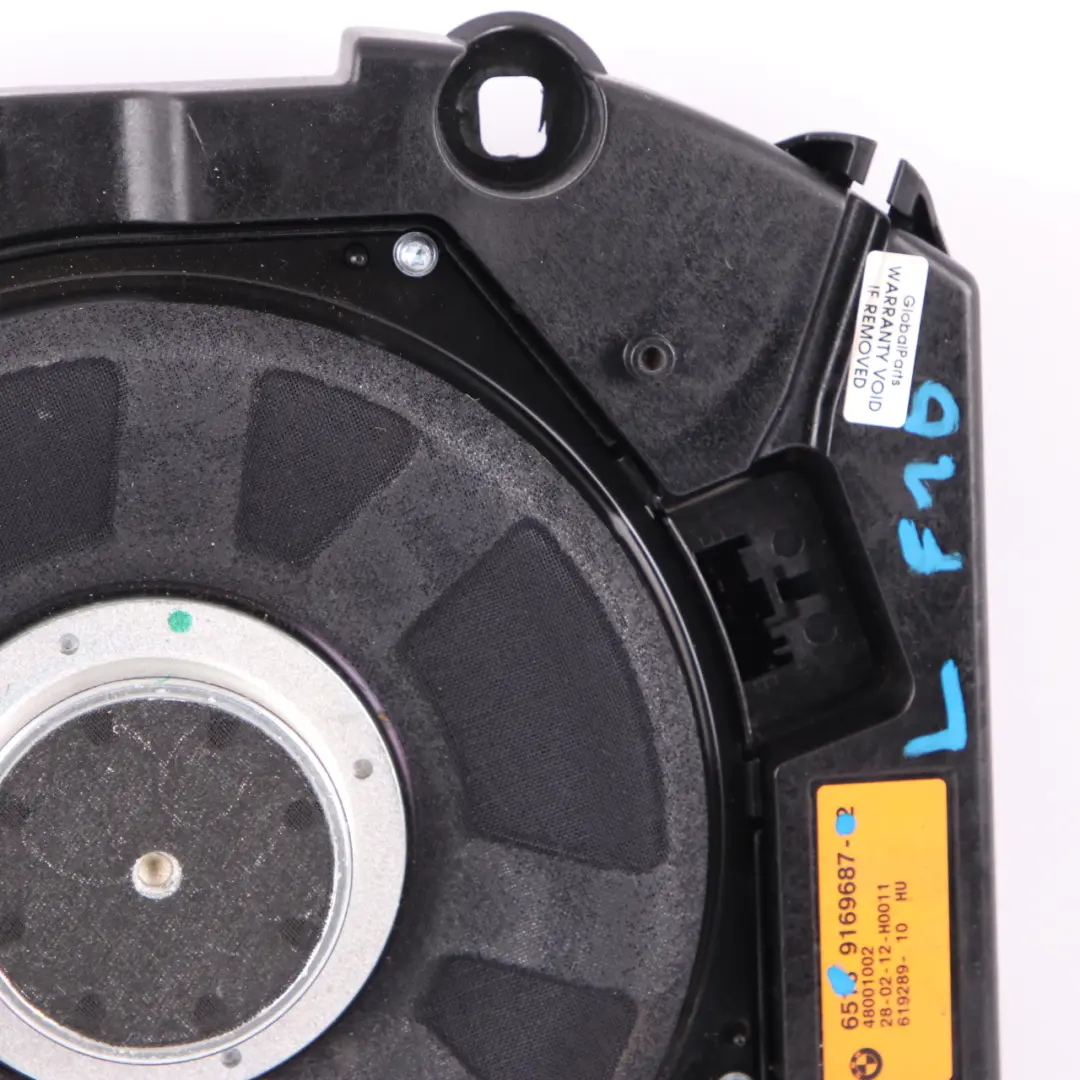 Central Speaker BMW F10 F11 Left N/S HiFi Subwoofer Bass Harman Kardon  - SKU 9169687 - Part number 9169687