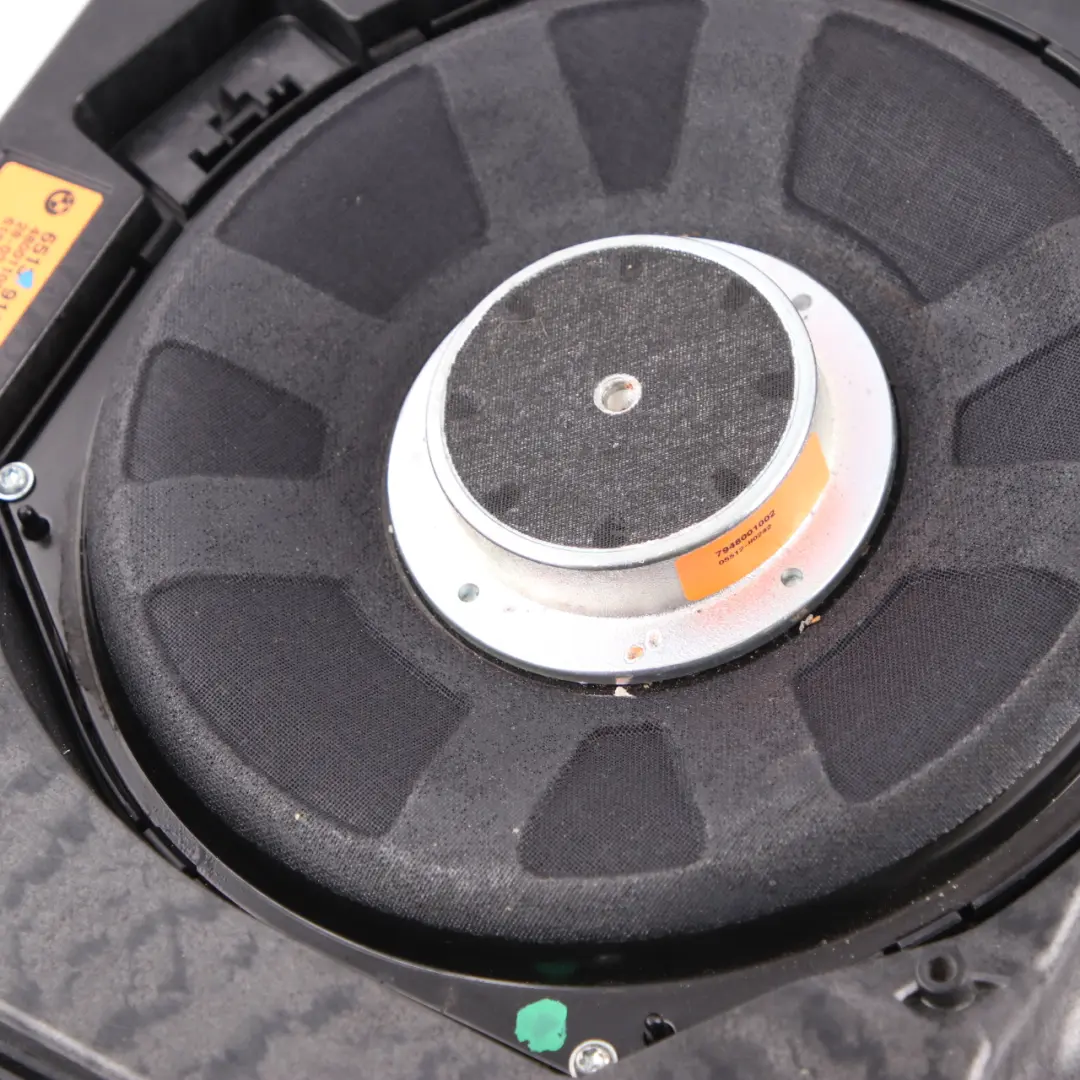 Głośnik Basowy Subwoofer Prawy Harman/Kardon do BMW F10 F11 o numerze 9169688 BMW F10 F11 Głośnik Basowy Subwoofer Prawy Harman/Kardon - SKU 9169688 - Numer Części 9169688