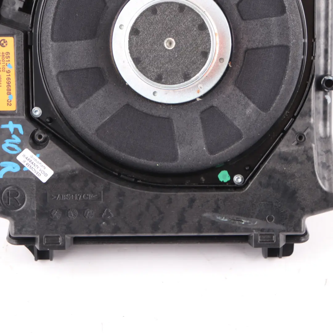 Zentraler Lautsprecher BMW F10 F11 Rechts HiFi Subwoofer Bass Harman Kardon für mit Teilenummer 9169688 Zentraler Lautsprecher BMW F10 F11 Rechts HiFi Subwoofer Bass Harman Kardon - SKU 9169688 - Teilenummer 9169688