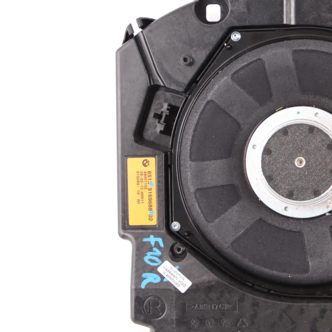 Central Speaker BMW F10 F11 Right O/S HiFi Subwoofer Bass Harman Kardon  - SKU 9169688 - Part number 9169688
