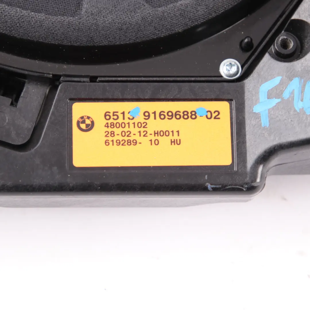 Altoparlante centrale BMW F10 F11 destro HiFi Subwoofer Bass Harman Kardon per con numero di parte 9169688 Altoparlante centrale BMW F10 F11 destro HiFi Subwoofer Bass Harman Kardon - SKU 9169688 - Numero di parte 9169688