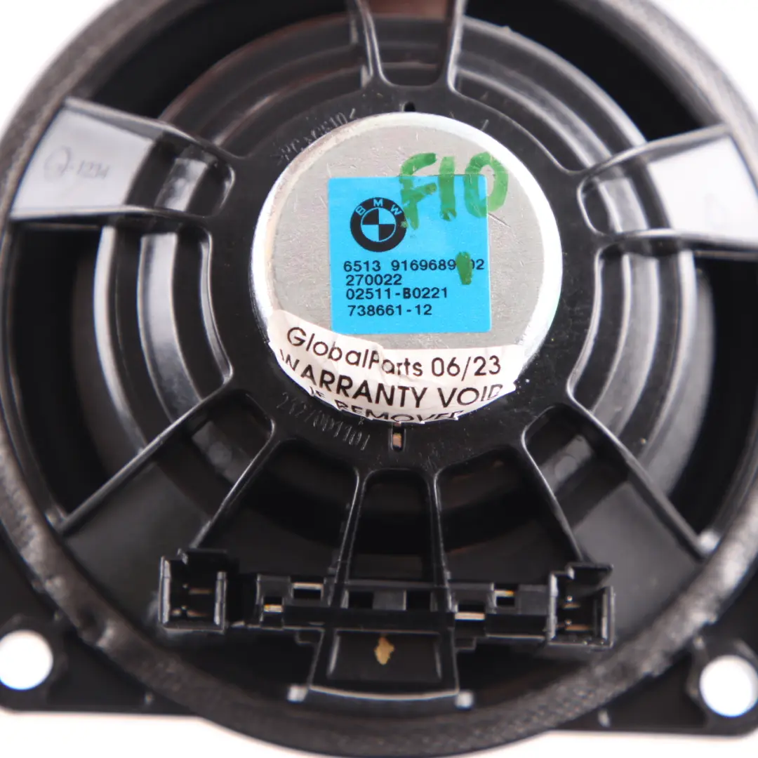  Armaturenbrett Lautsprecher BMW F10 F11 Top HIFI Mittelton Hochtöner - SKU 9169689 - Teilenummer 9169689