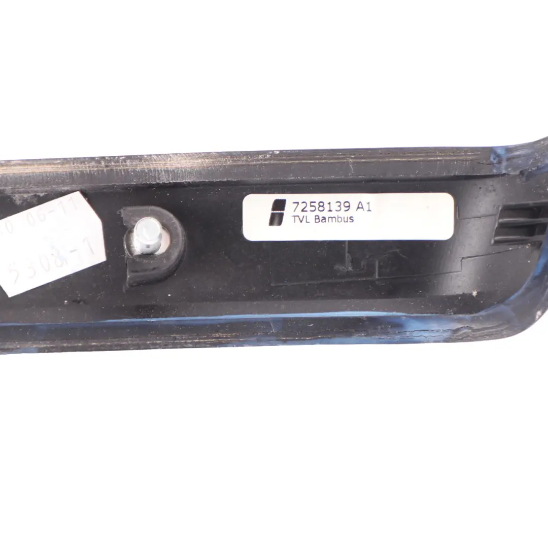 BMW E90 E91 LCI Trim Console Dashboard Strip Cover Wood Walnut - SKU 9169707 - Part number 9169707