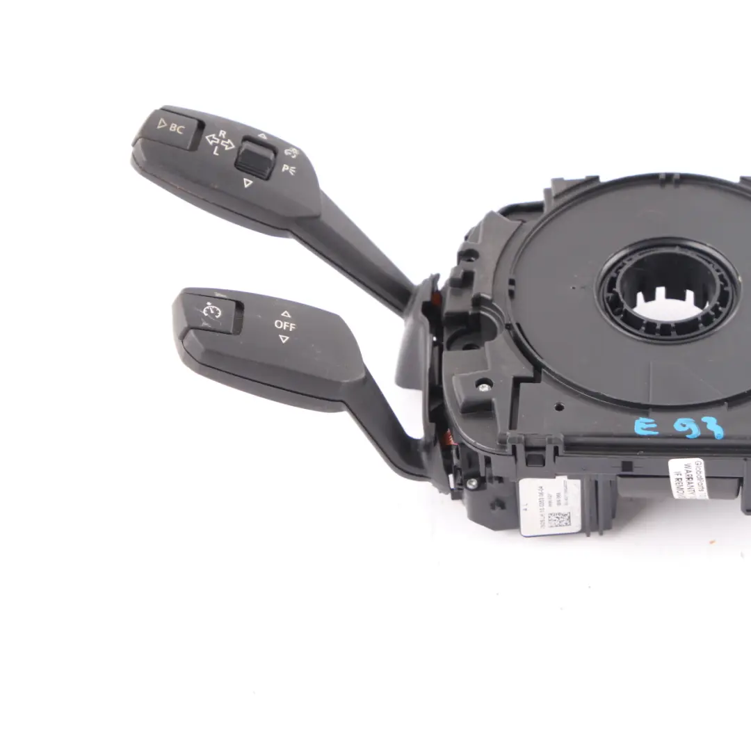 Steering Column Switch BMW E90 LCI E92 E93 Cluster Wiper Indicator Slip to with Part number 9169755 Steering Column Switch BMW E90 LCI E92 E93 Cluster Wiper Indicator Slip - SKU 9169755 - Part number 9169755