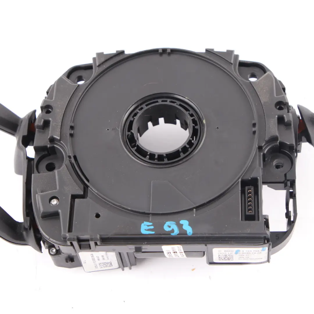 Steering Column Switch BMW E90 LCI E92 E93 Cluster Wiper Indicator Slip to with Part number 9169755 Steering Column Switch BMW E90 LCI E92 E93 Cluster Wiper Indicator Slip - SKU 9169755 - Part number 9169755