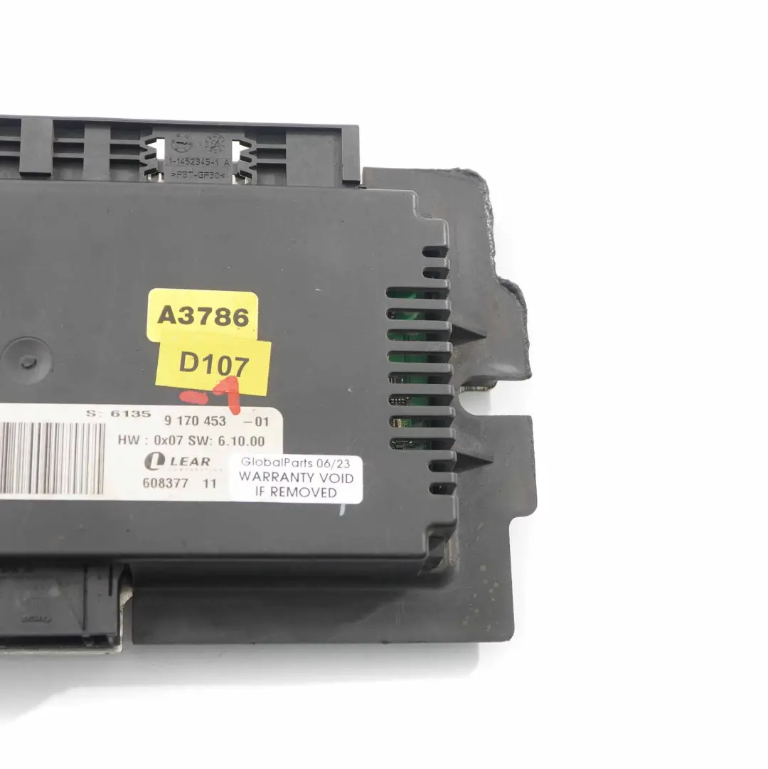 BMW X5 E70 Módulo control luces xenón Footwell ECU FRM II Lear - SKU 9170453-1 - Número de pieza 9170453